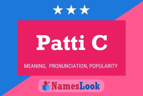 Patti C Naam Poster