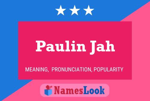 Paulin Jah Naam Poster