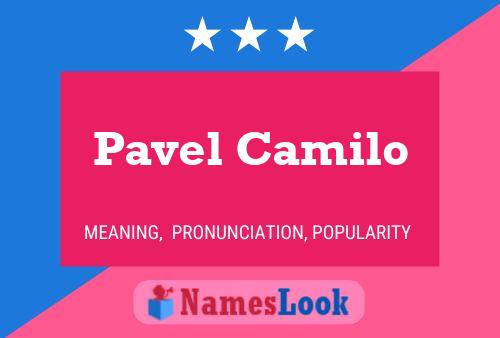 Pavel Camilo Naam Poster