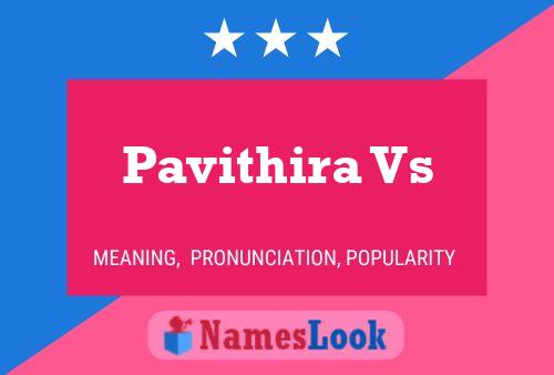 Pavithira Vs Naam Poster