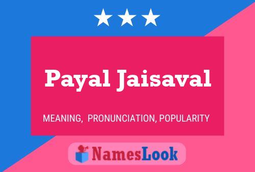 Payal Jaisaval Naam Poster