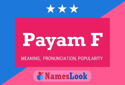 Payam F Naam Poster