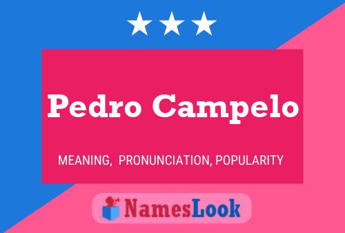 Pedro Campelo Naam Poster