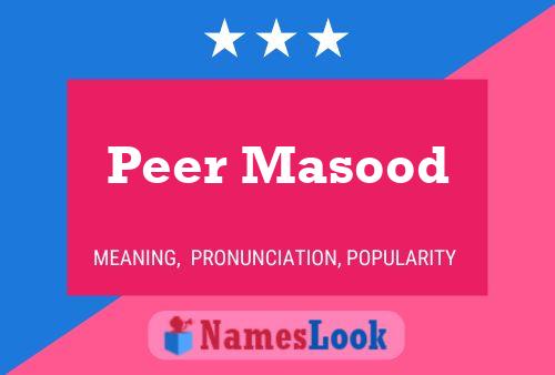 Peer Masood Naam Poster