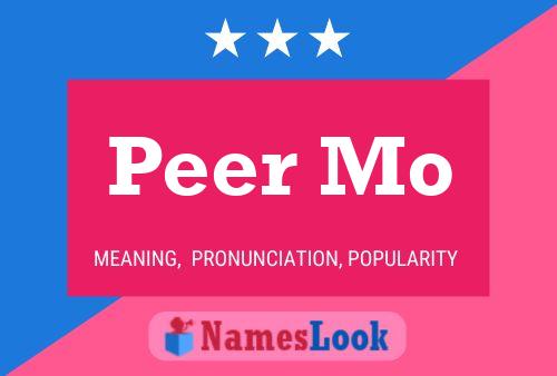 Peer Mo Naam Poster