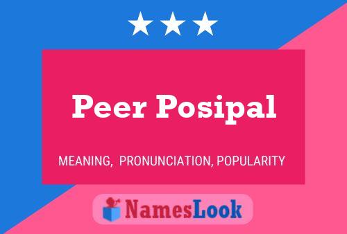 Peer Posipal Naam Poster