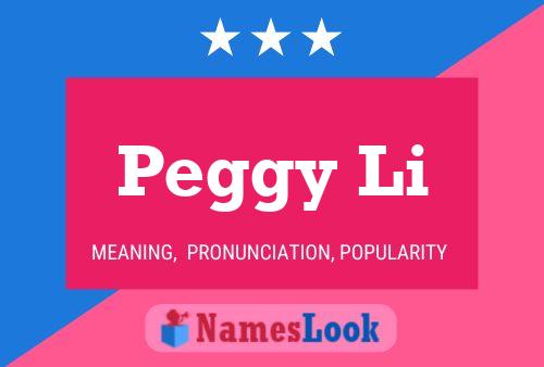 Peggy Li Naam Poster