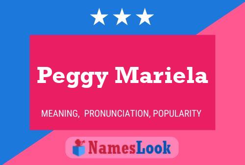 Peggy Mariela Naam Poster