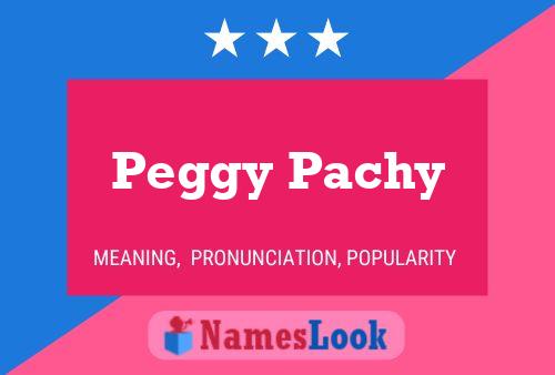 Peggy Pachy Naam Poster