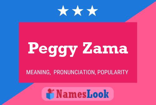 Peggy Zama Naam Poster