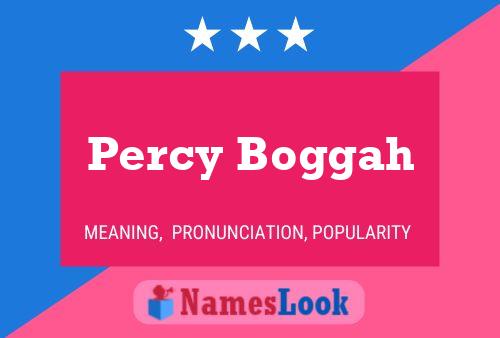 Percy Boggah Naam Poster