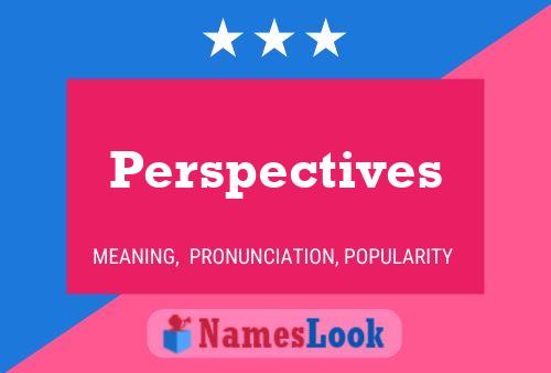 Perspectives Naam Poster