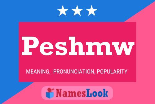 Peshmw Naam Poster