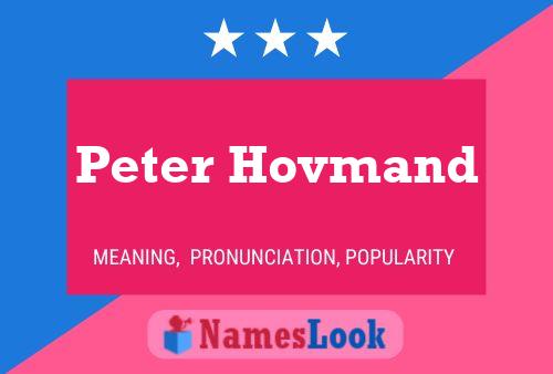 Peter Hovmand Naam Poster