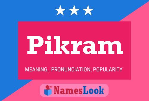 Pikram Naam Poster