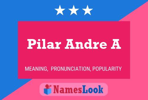 Pilar Andre A Naam Poster