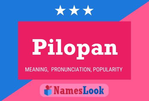 Pilopan Naam Poster