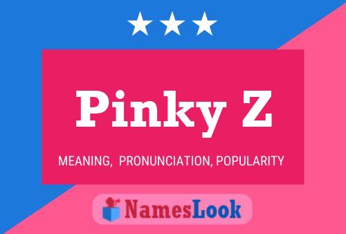 Pinky Z Naam Poster