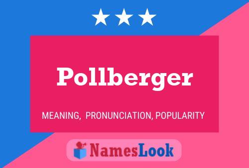 Pollberger Naam Poster