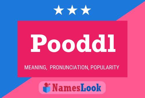 Pooddl Naam Poster