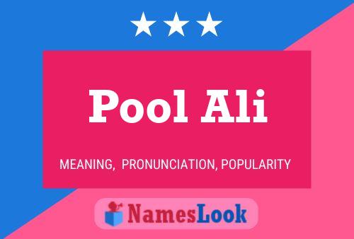 Pool Ali Naam Poster