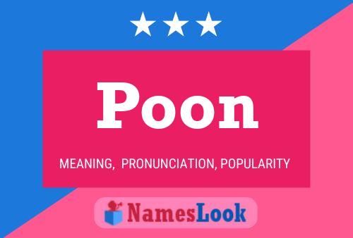 Poon Naam Poster