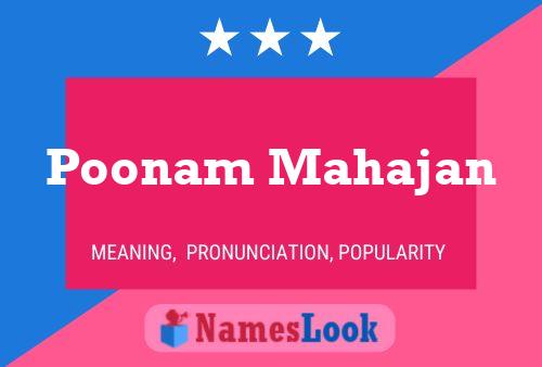 Poonam Mahajan Naam Poster