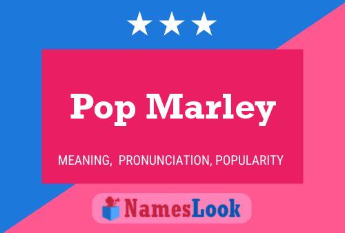 Pop Marley Naam Poster