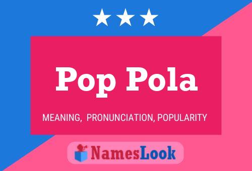 Pop Pola Naam Poster