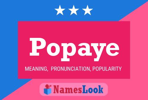 Popaye Naam Poster