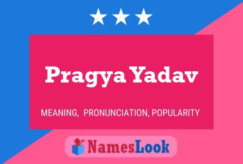 Pragya Yadav Naam Poster