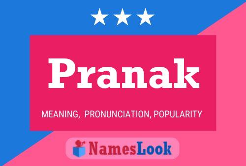 Pranak Naam Poster