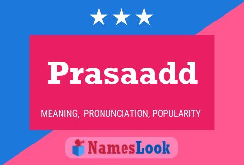 Prasaadd Naam Poster