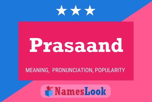 Prasaand Naam Poster