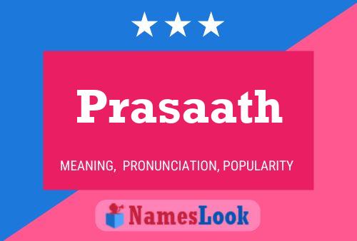 Prasaath Naam Poster