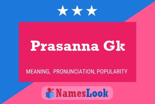 Prasanna Gk Naam Poster