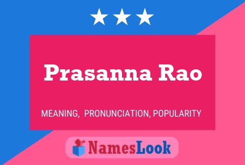 Prasanna Rao Naam Poster