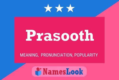 Prasooth Naam Poster