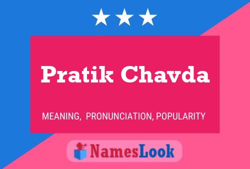 Pratik Chavda Naam Poster