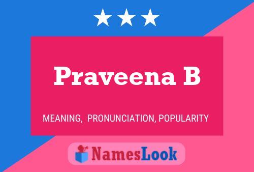 Praveena B Naam Poster