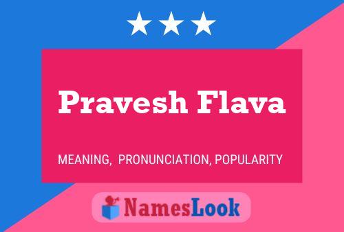 Pravesh Flava Naam Poster