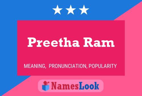 Preetha Ram Naam Poster