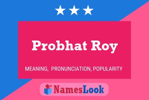 Probhat Roy Naam Poster