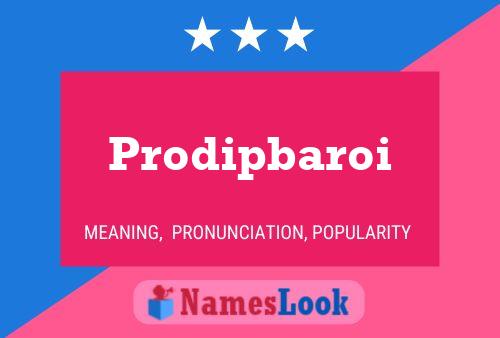 Prodipbaroi Naam Poster