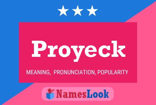 Proyeck Naam Poster