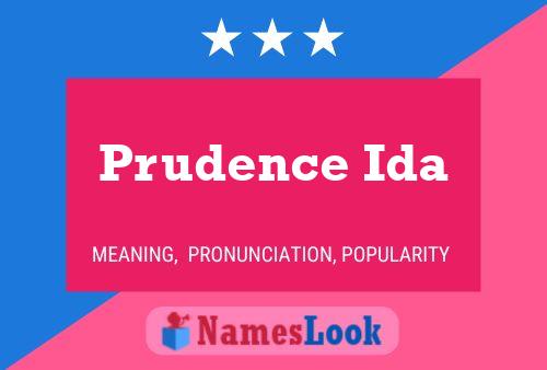 Prudence Ida Naam Poster