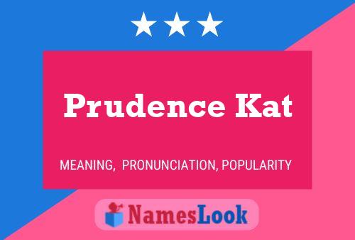 Prudence Kat Naam Poster