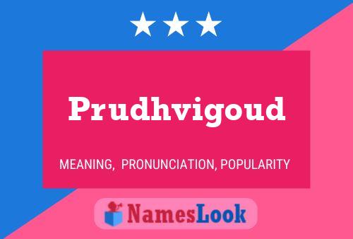 Prudhvigoud Naam Poster