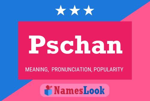 Pschan Naam Poster