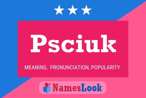 Psciuk Naam Poster